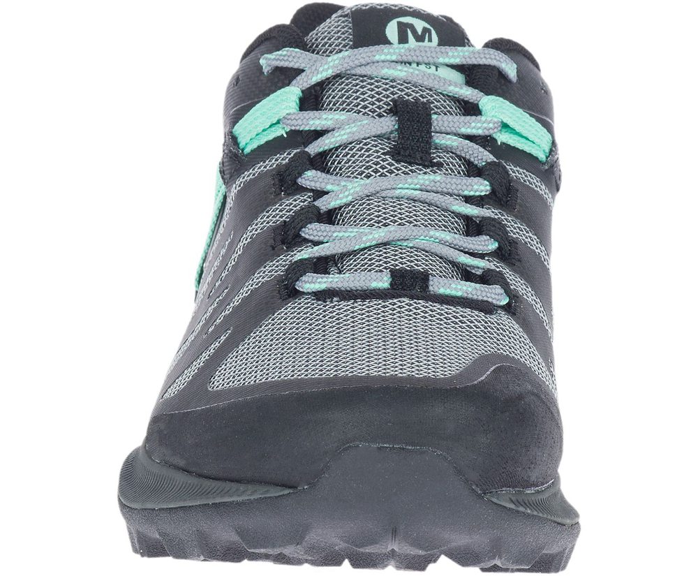 Buty Trekkingowe Merrell Damskie Czarne - Zion Fst - 516438-FCJ